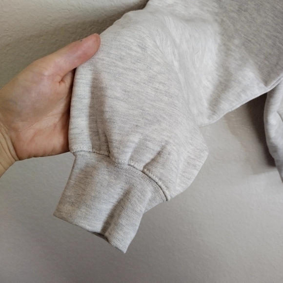 NWT Fear Of God Essentials Core Dark Oatmeal Hoodie Sz S - Picture 7 of 12